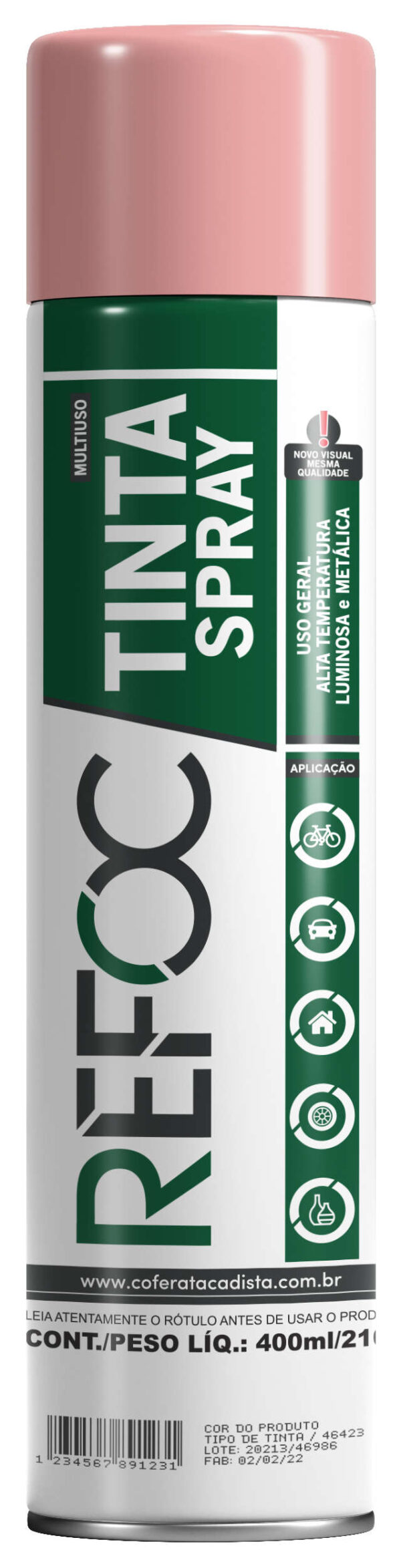TINTA SPRAY USO GERAL 400ML - 210G - Imagem 14