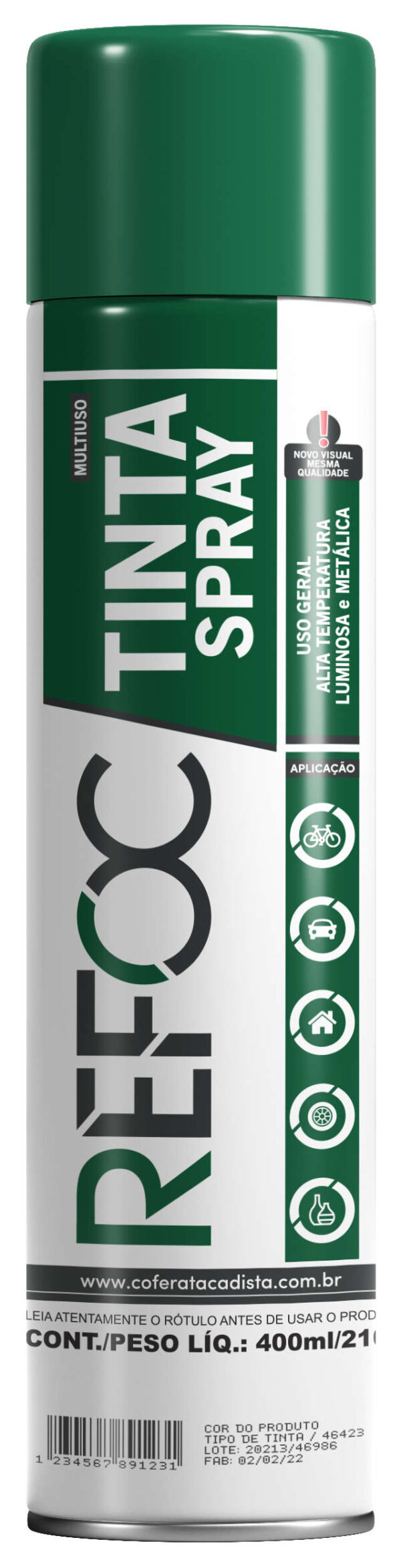 TINTA SPRAY USO GERAL 400ML - 210G - Imagem 15