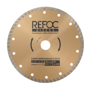 DISCO DIAMANTADO TURBO PORCELANATO